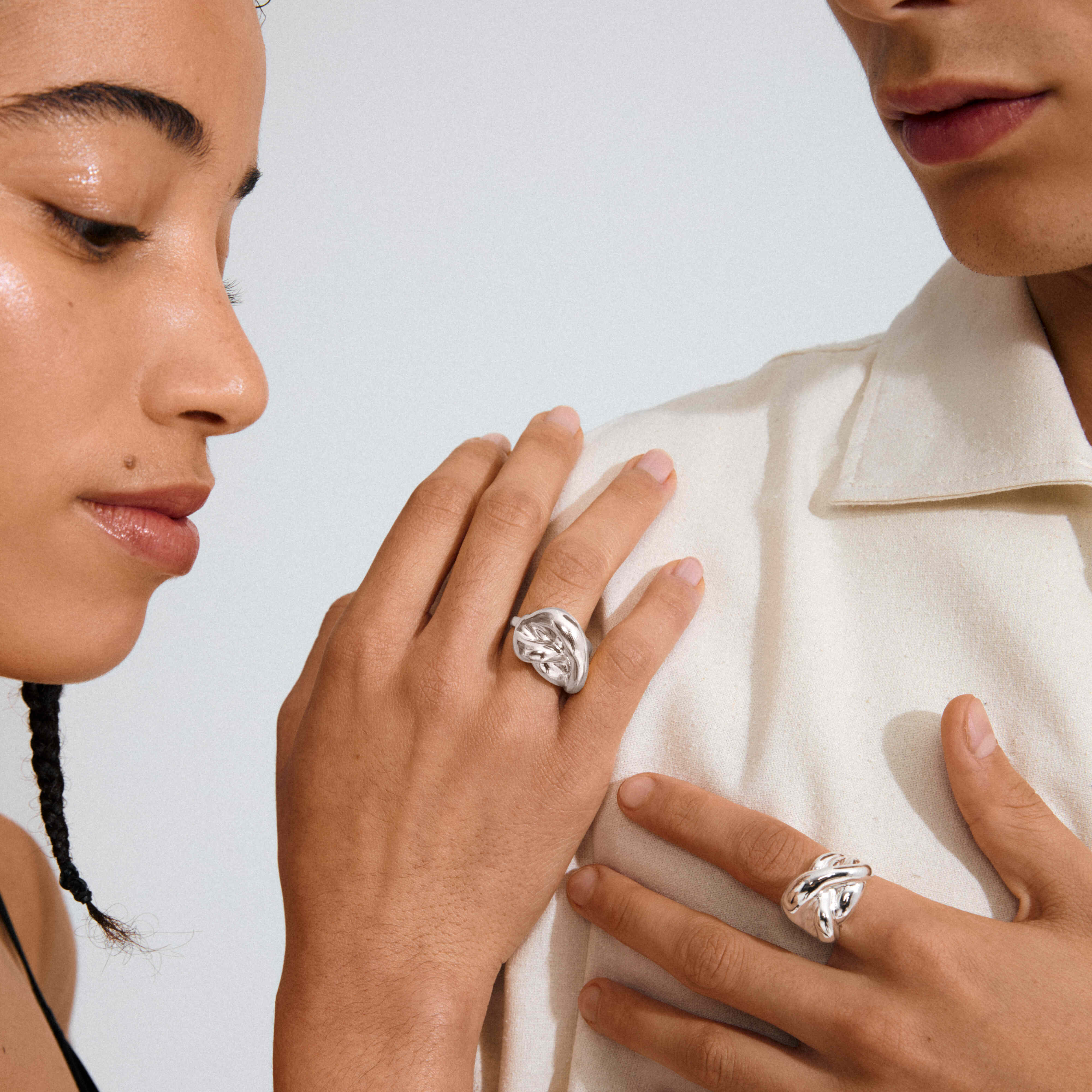 UNFOLD recycled chunky ring - Image 4